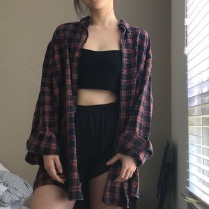 Oversized flannel from pull&bear